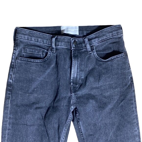 Everlane jeans washed black mid rise 27 regular skinny - Picture 3 of 7